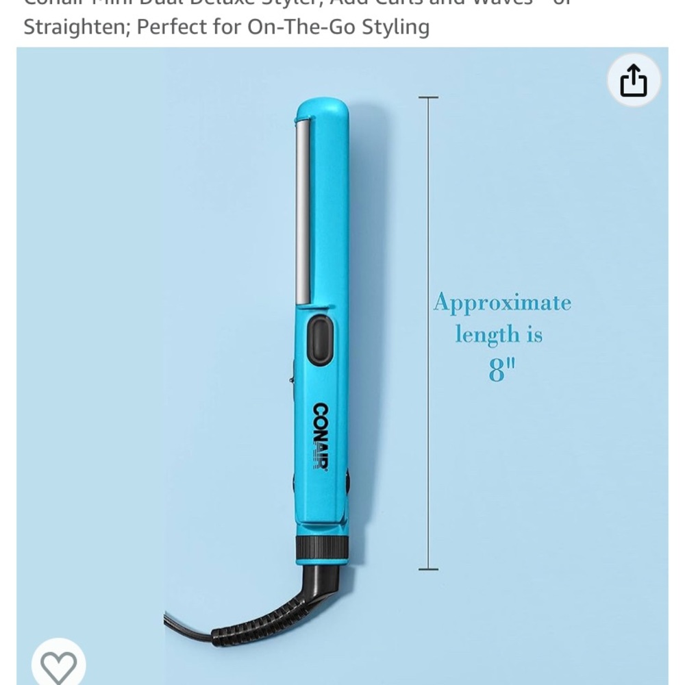 CONAIR DUAL DELUXE STYLER
